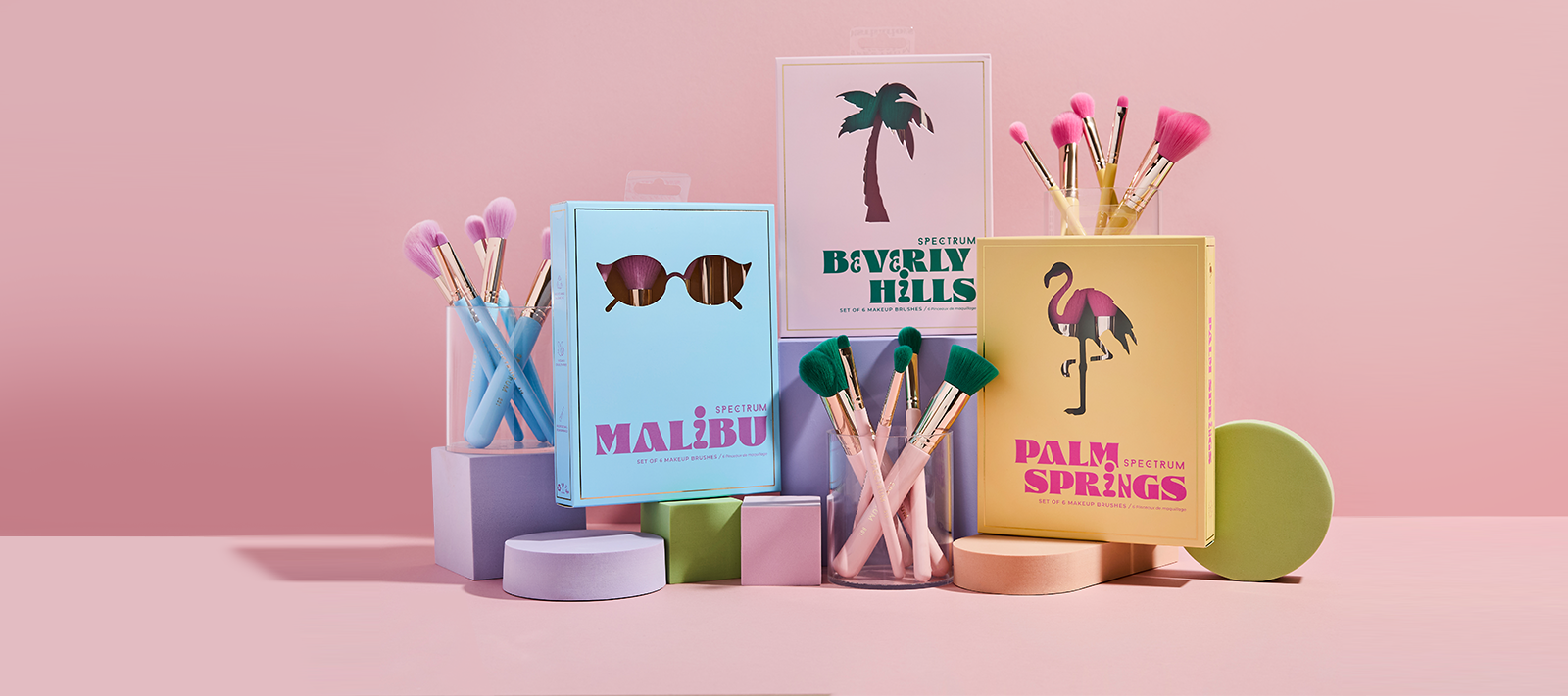 Travel Makeup Brush Sets – Spectrum Collections US