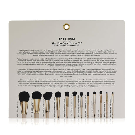 All About The Brush 12-piece Complete Brush Set