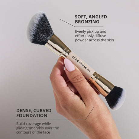 'The Complexion' Bronzer and Base Dual-Ended Brush