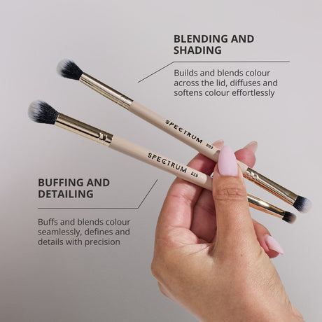 'The Eyes' 2-piece Dual-Ended Eye Brush Set