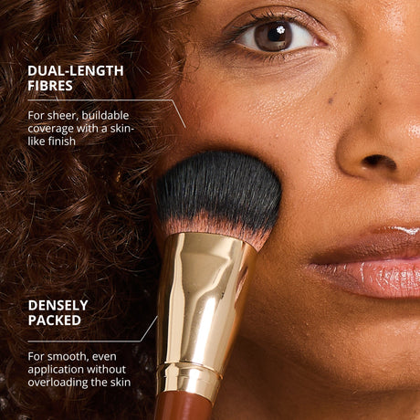 Pantherine D17 Large Duo Fibre Foundation Brush