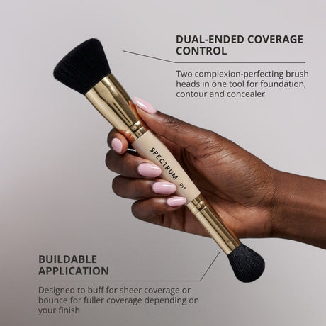 The Buff & Blend Dual-Ended Brush
