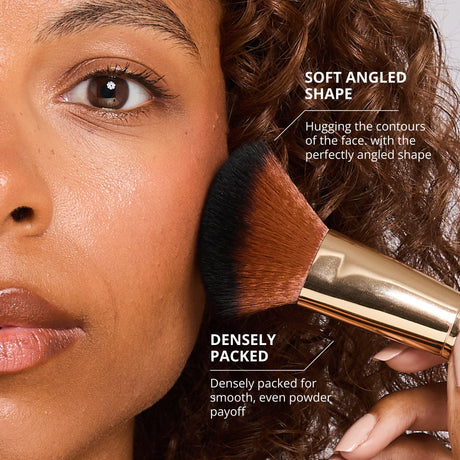 Pantherine A68 Large Angled Powder Brush