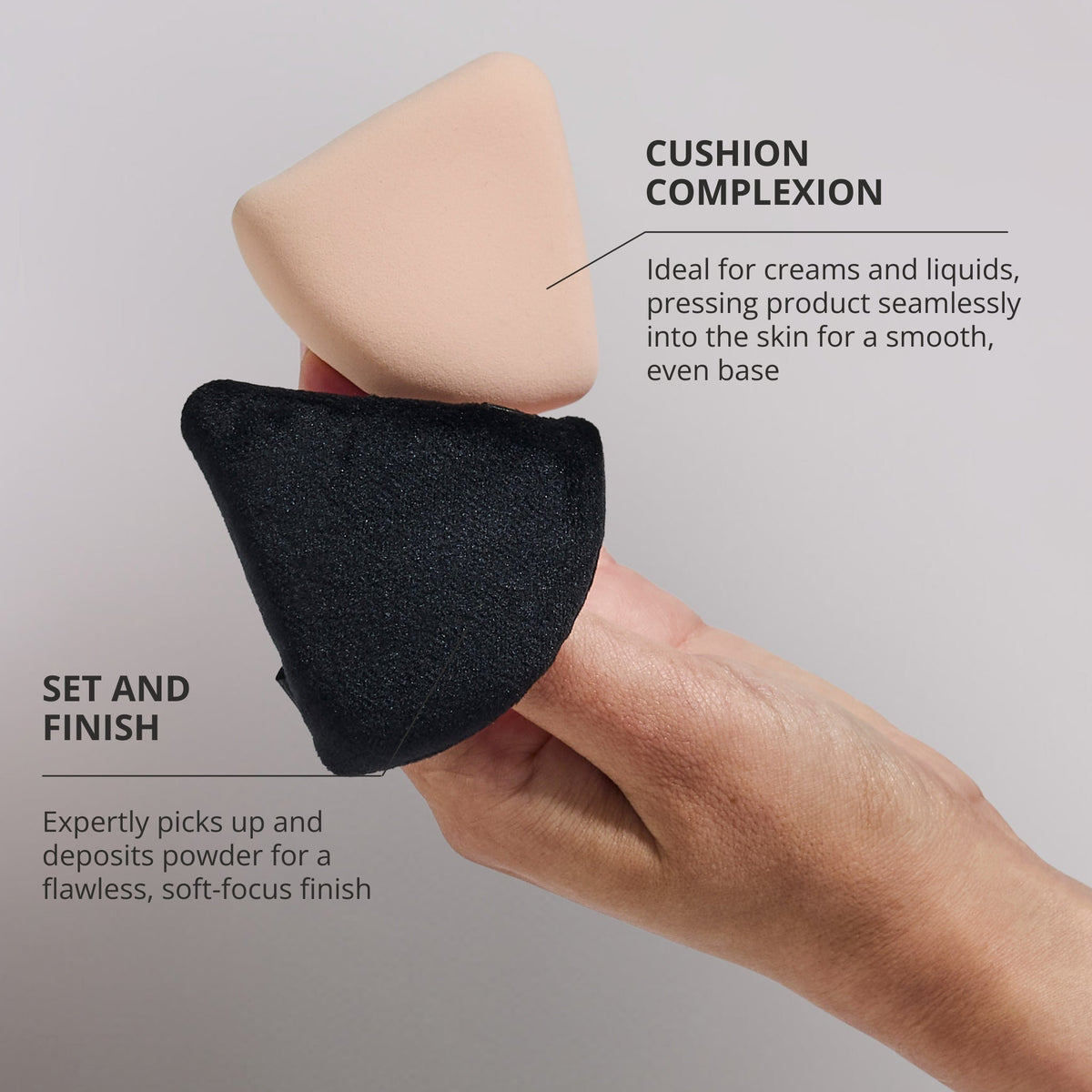 All About The Brush Smooth & Set Dual-Texture Puff Duo