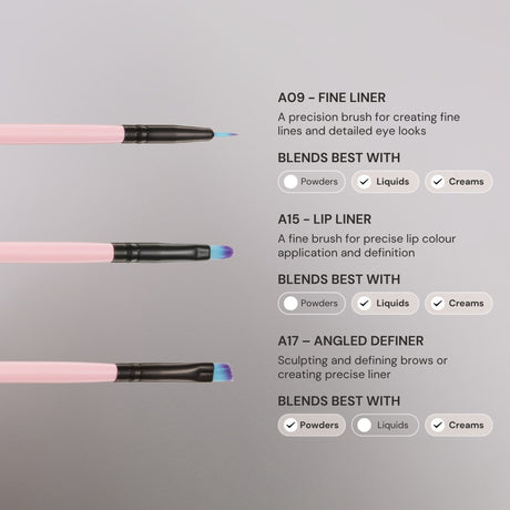 10 Piece Essential Makeup Brush Set