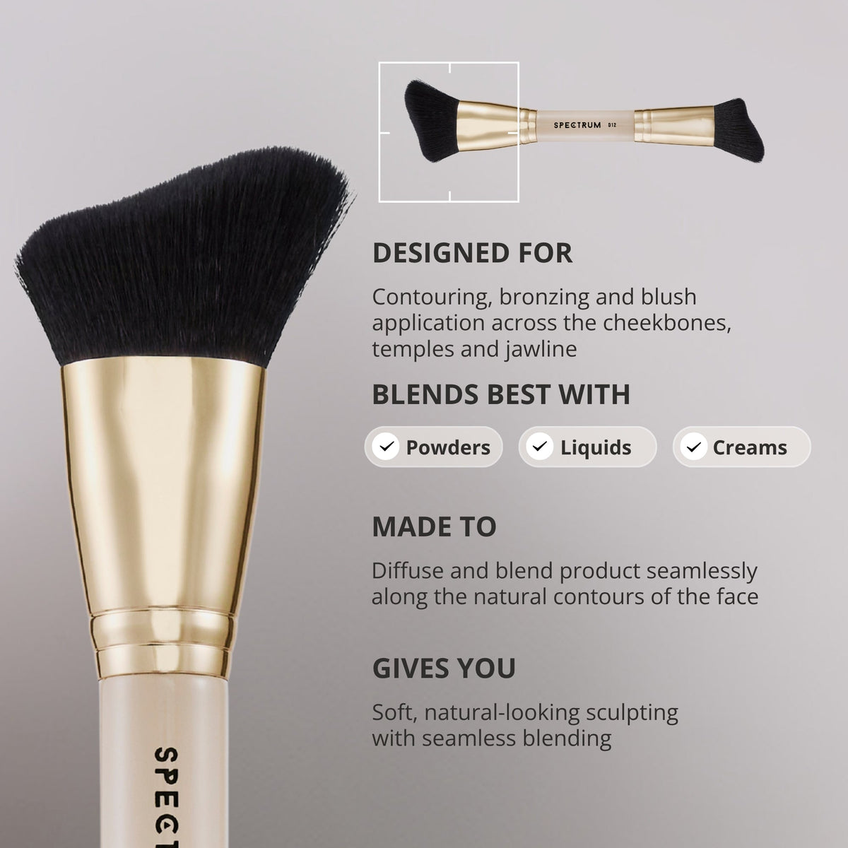 The Sculpt & Contour Dual-Ended Brush