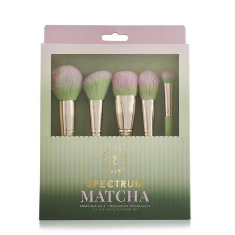 Matcha 5 Piece Makeup Brush Set