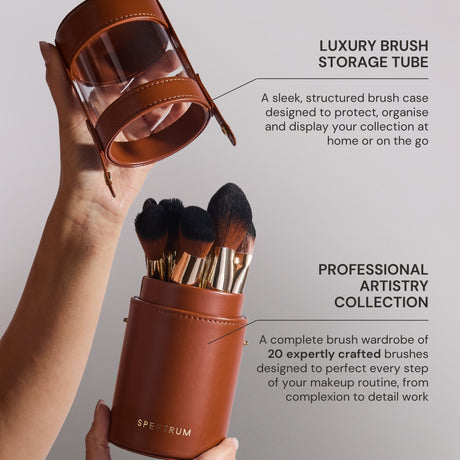 Pantherine Pro 20 Piece Makeup Brush Set