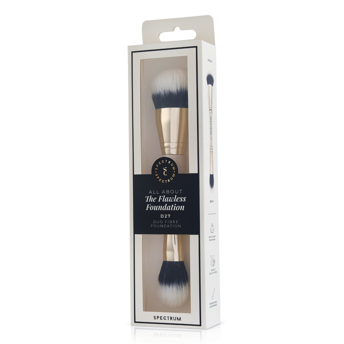 'The Flawless Foundation' Duo Fibre Dual-Ended Brush