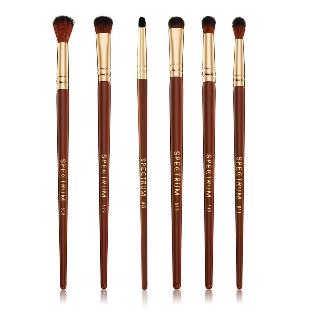 Pantherine 6 Piece Eye Makeup Brush Set