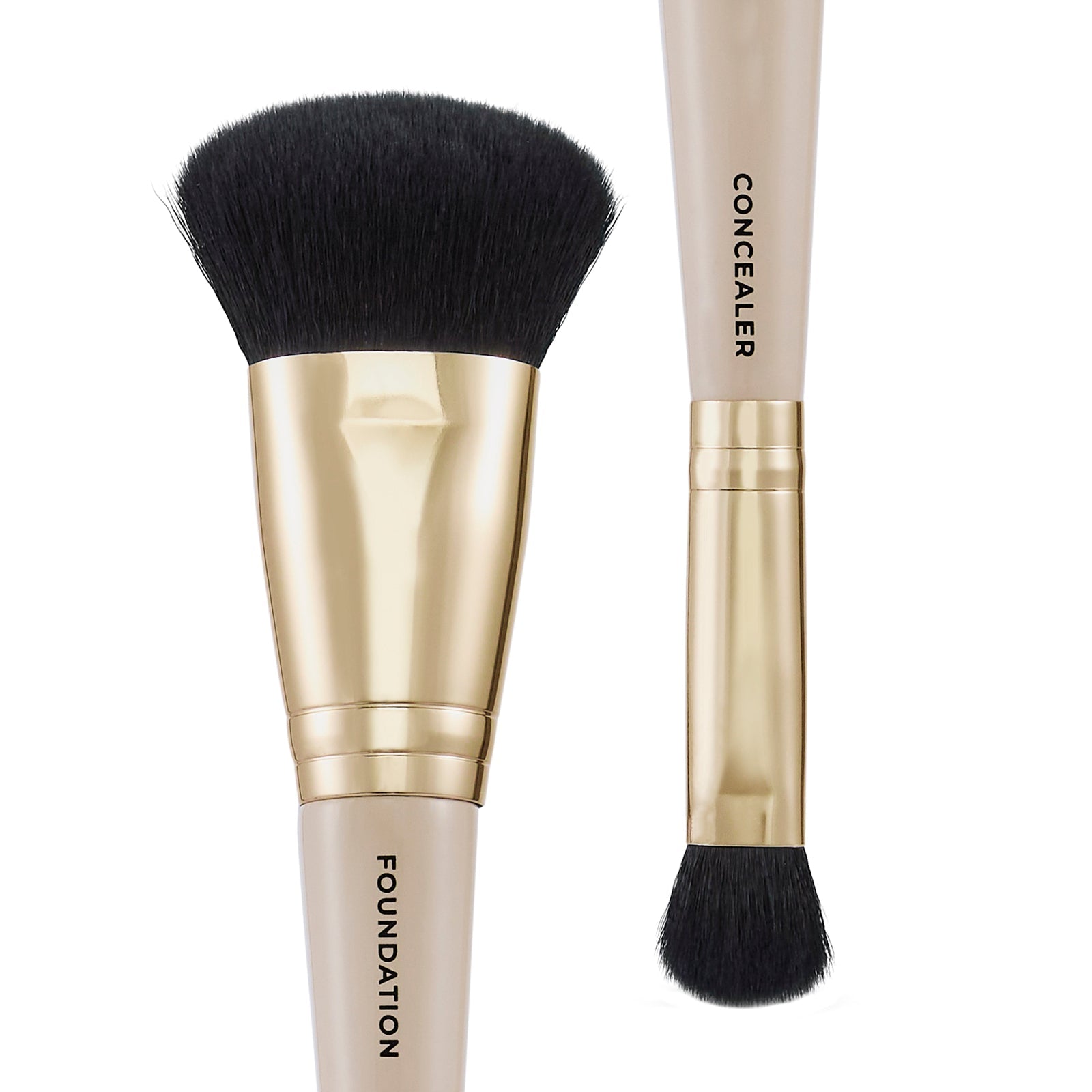 The Foundation & Concealer Dual-Ended Makeup Brush – Spectrum