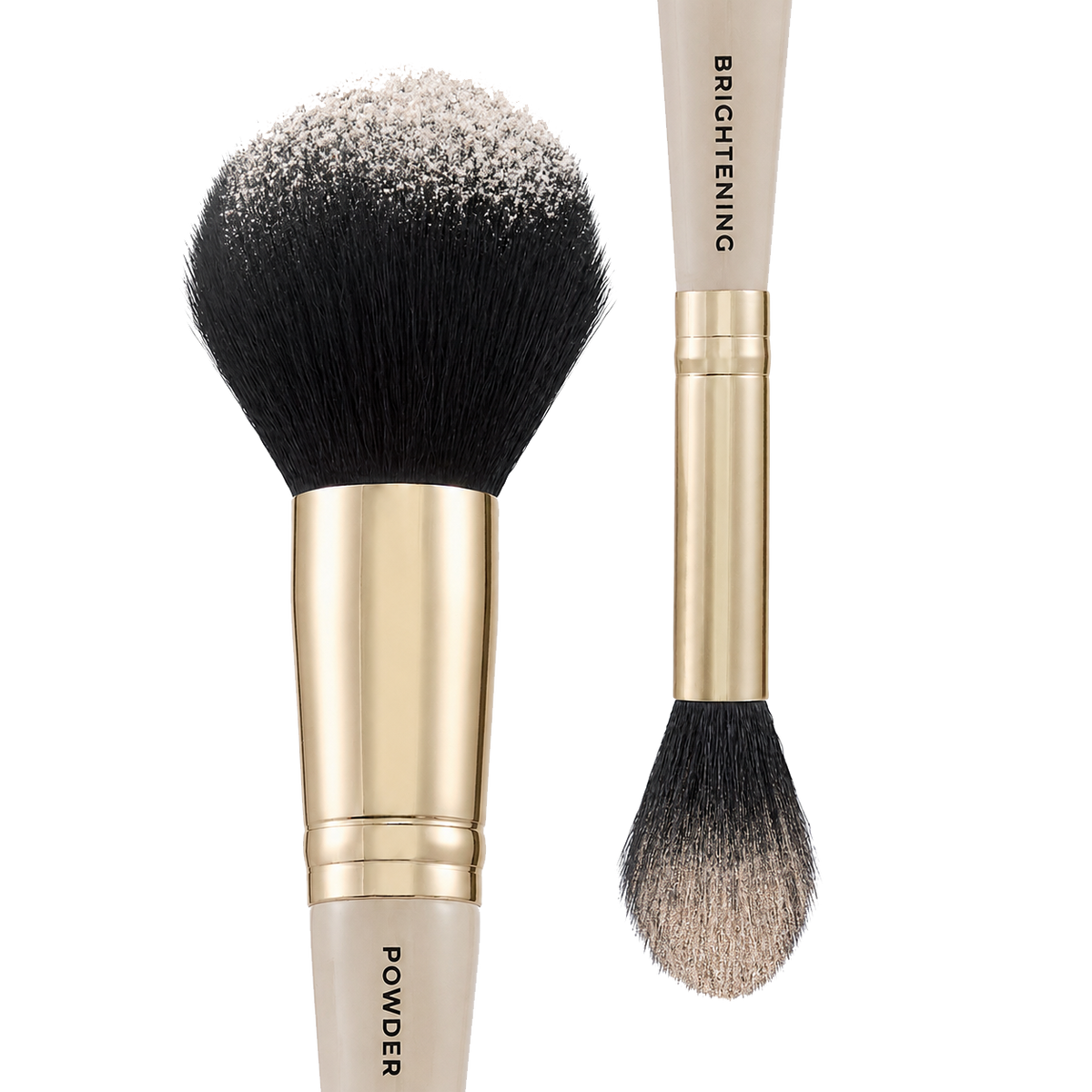 The Powder & Brighten Dual-Ended Brush
