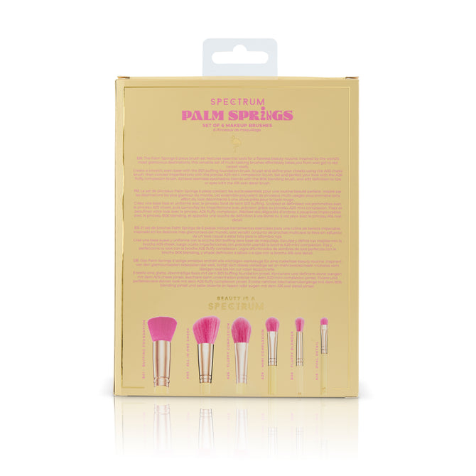 Palm Springs 6 Piece Brush Set