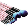 10 Piece Essential Makeup Brush Set