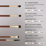 Pantherine Pro 20 Piece Makeup Brush Set