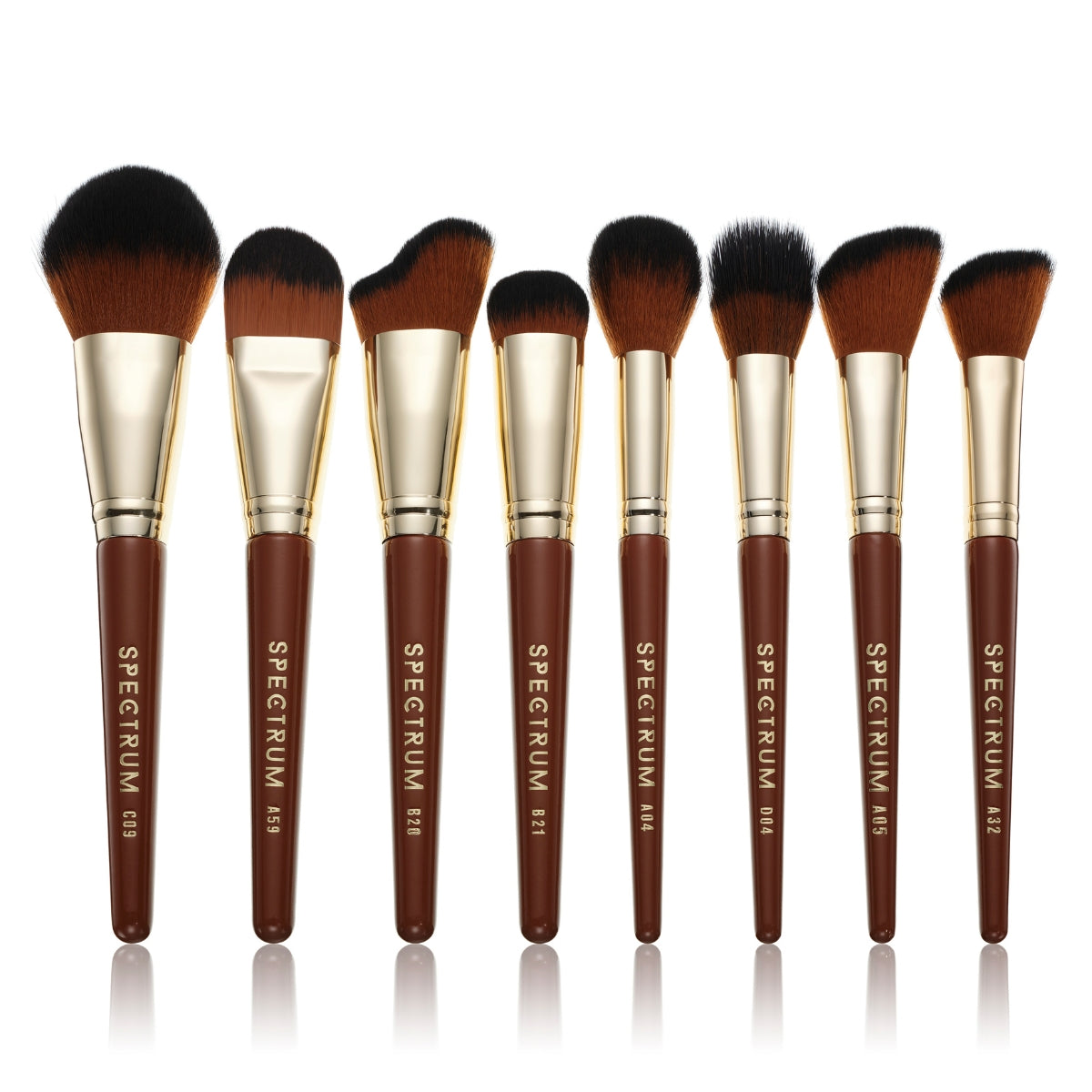 Pantherine Pro 20 Piece Makeup Brush Set – Spectrum Collections US