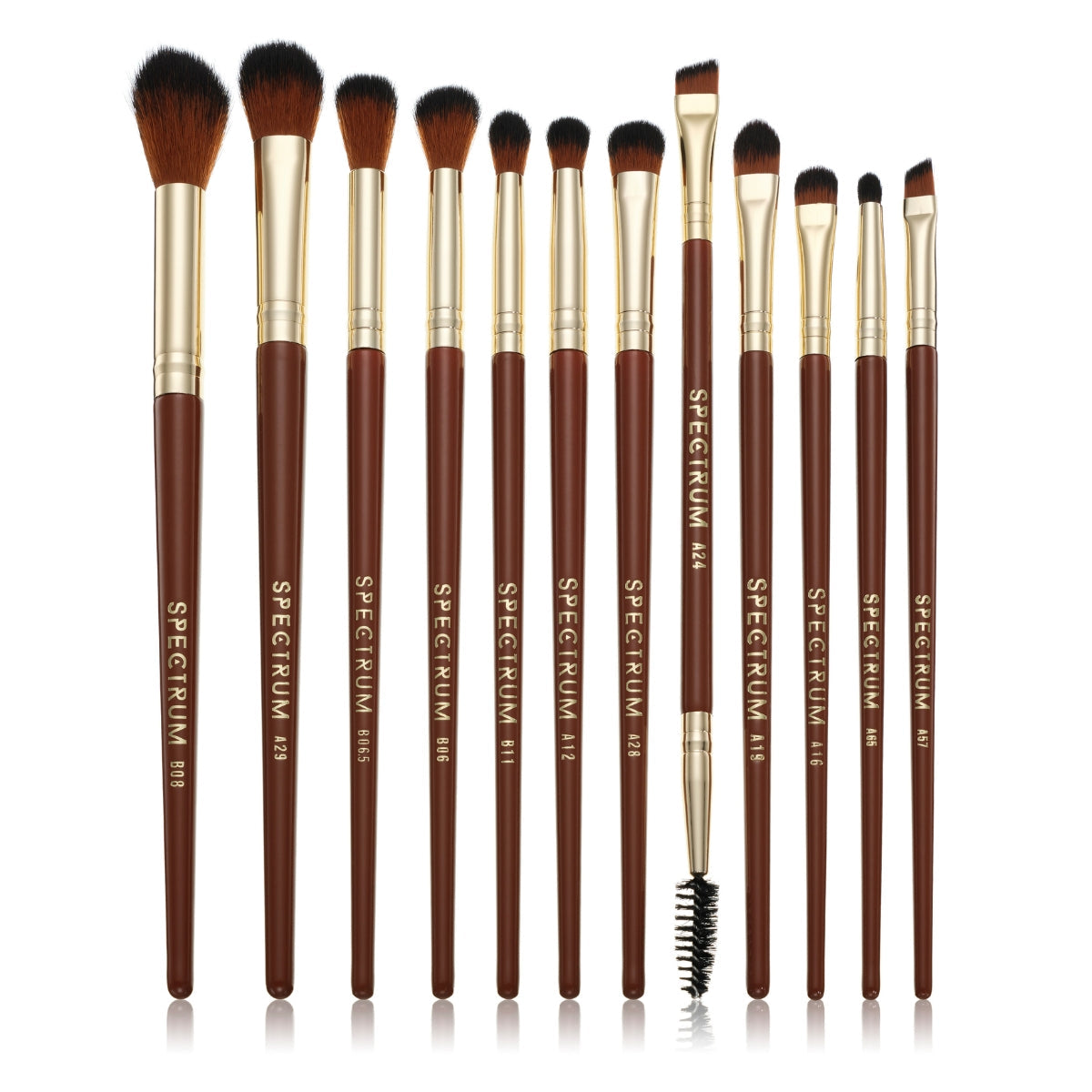 Pantherine Pro 20 Piece Makeup Brush Set – Spectrum Collections US