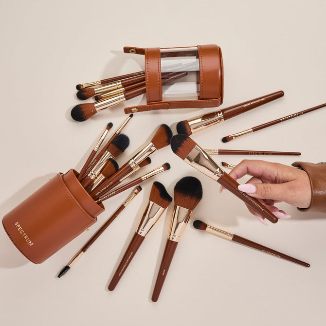 Pantherine Pro 20 Piece Makeup Brush Set