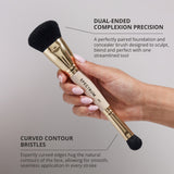 The Foundation & Concealer Dual-Ended Brush