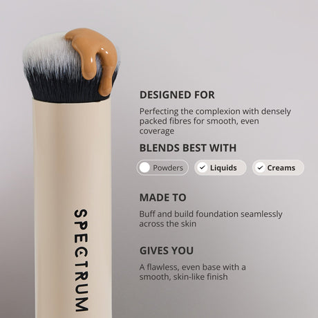 'The Blur and Set' Luxe Foundation and Powder Brush Duo