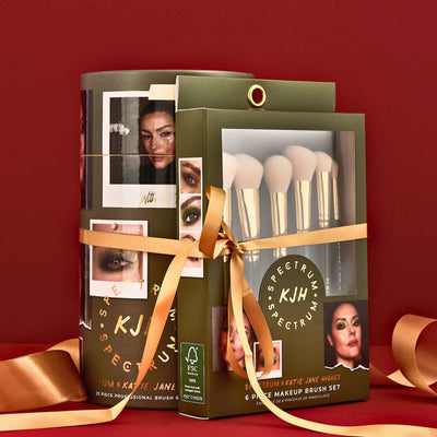 Katie Jane Hughes 25 Piece and 6 Piece Makeup Brush Set Bundle