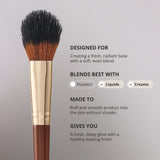 Pantherine D04 Dewy Foundation Brush