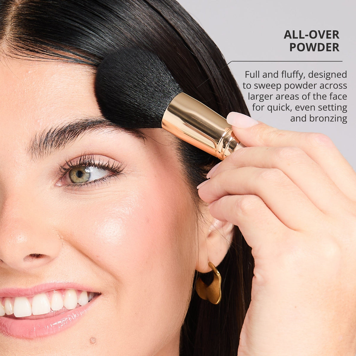 The Powder & Brighten Dual-Ended Brush