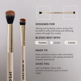 'The Eyes' 2-piece Dual-Ended Eye Brush Set