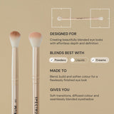 Gilded Glamour 3 Piece Luxe Dual Ended Makeup Brush Set