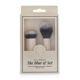 'The Blur and Set' Luxe Foundation and Powder Brush Duo