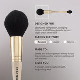 The Powder & Brighten Dual-Ended Brush