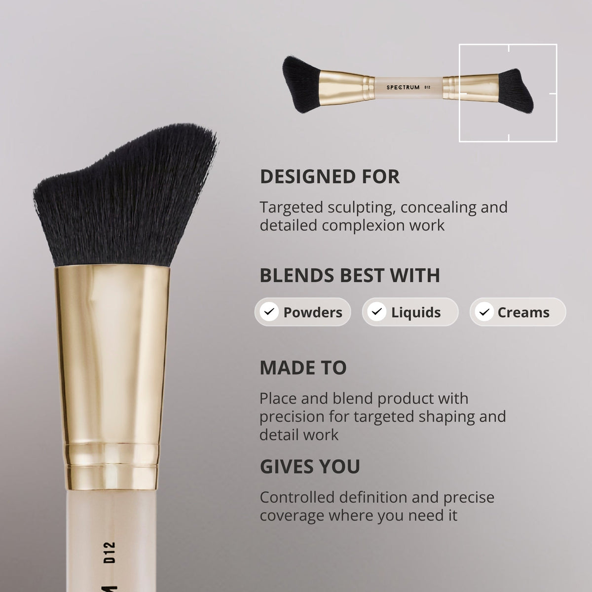 The Sculpt & Contour Dual-Ended Brush