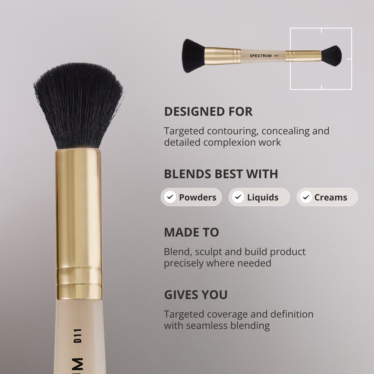 The Buff & Blend Dual-Ended Brush