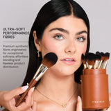 Pantherine Pro 20 Piece Makeup Brush Set