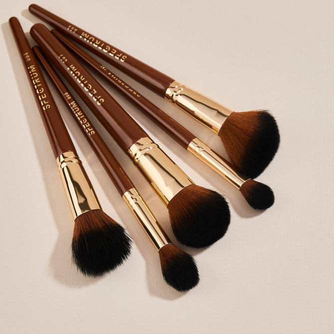 Pantherine 5 Piece Face Makeup Brush Set