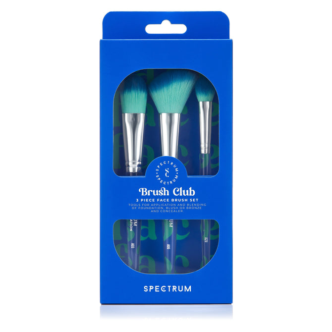 Brush Club 3 Piece Face Brush Set