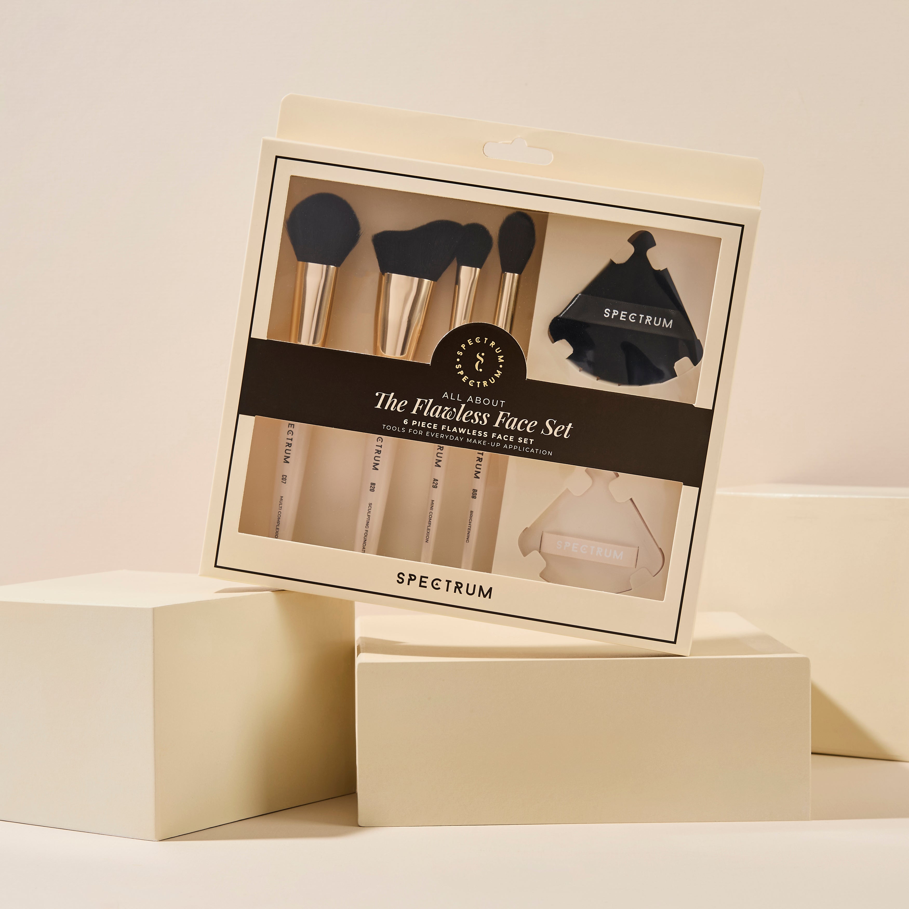 All About The Brush 6 Piece Flawless Face Set – Spectrum