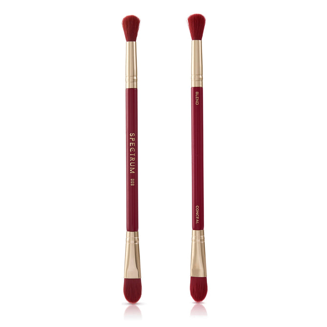 Very Cherry 10 Piece Makeup Brush, Sponge and Puff Set