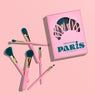 Paris Travel Book 6 Piece Brush Set