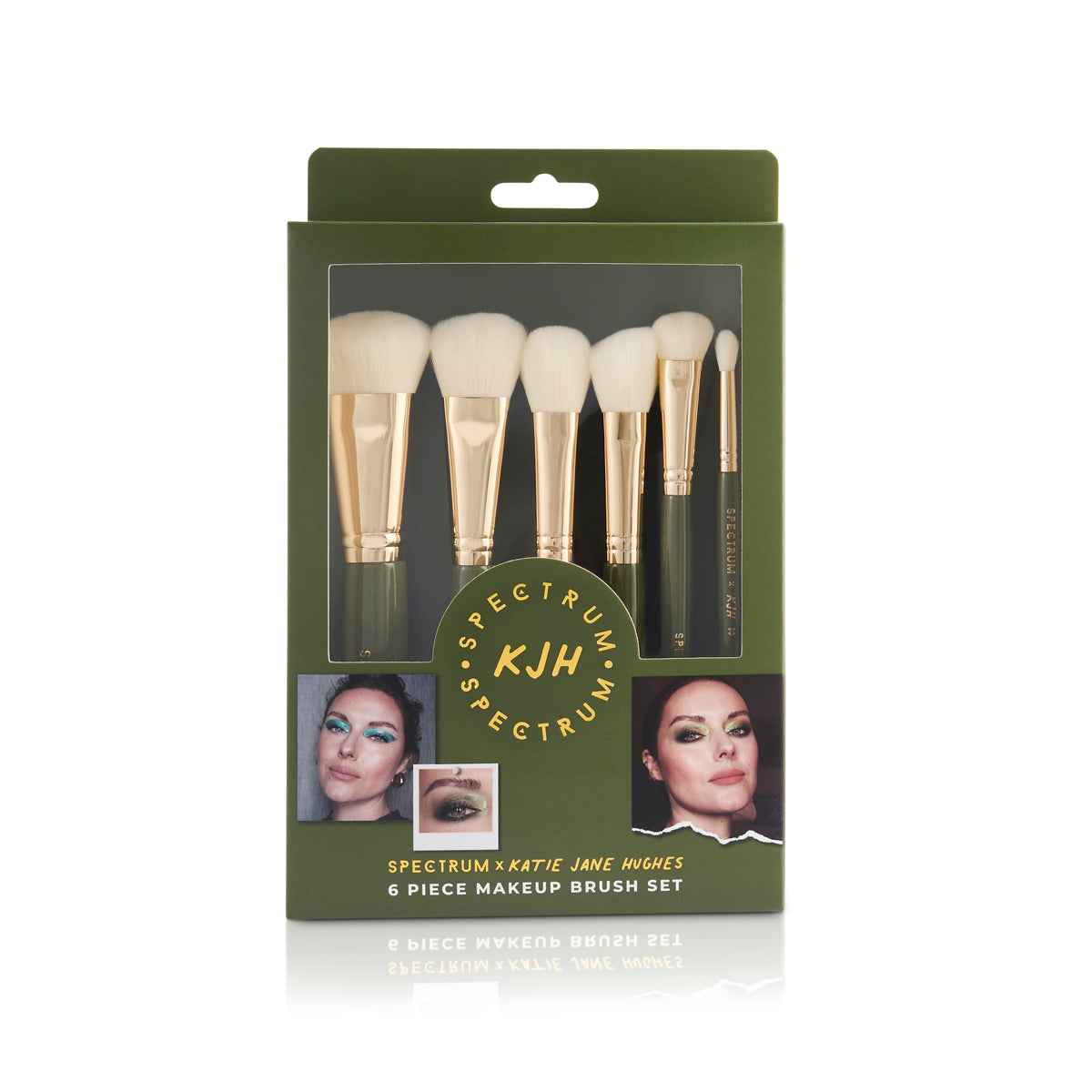 Katie Jane Hughes 6 Piece Makeup Brush Set – Spectrum Collections US