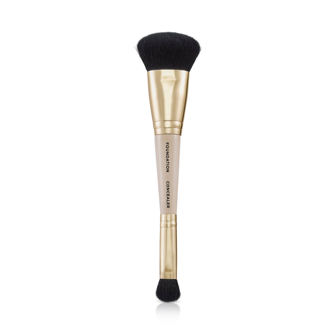 The Foundation & Concealer Dual-Ended Makeup Brush
