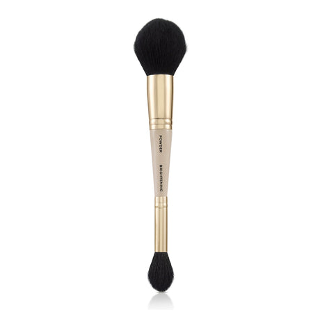The Powder & Brighten Dual-Ended Brush