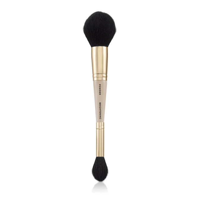 The Powder & Brighten Dual-Ended Makeup Brush