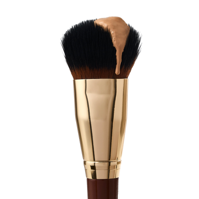 Pantherine Pro D17 Large Duo Fibre Foundation Brush