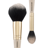 The Powder & Brighten Dual-Ended Brush